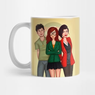 Daria, Jane and Trent Mug